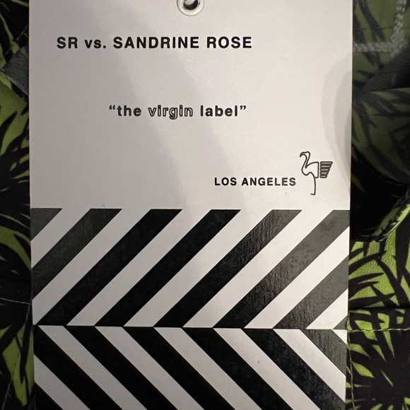 Sandrine Rose x Free People Hawaiian Pearl Snap Palm Cali Havana Shirt. Size S I - Picture 6 of 6